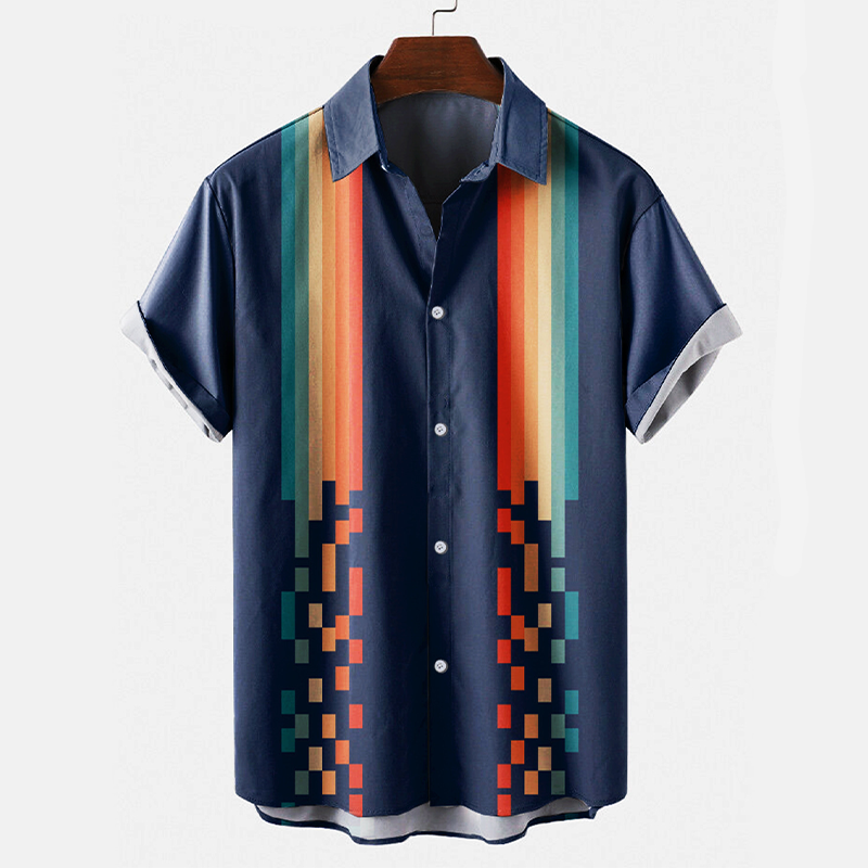 GIOVANNI RETRO LINEN SHIRT