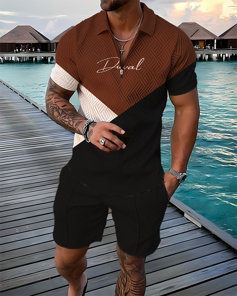 VALENTINO POLO SHIRT & SHORTS