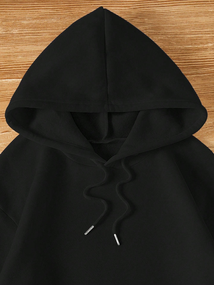 WARM KANGAROO POCKET HOODIE "LOVE YOU MORE"