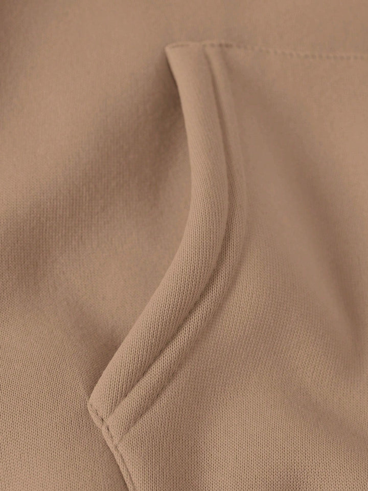 WARM KANGAROO POCKET HOODIE "LOVE YOU MORE"